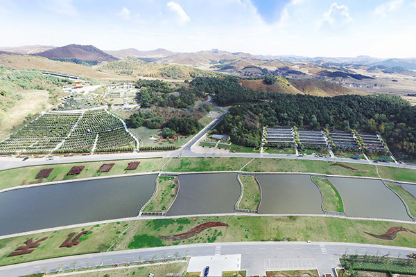 在沈阳观陵山墓园中五行的形势格局是怎样的